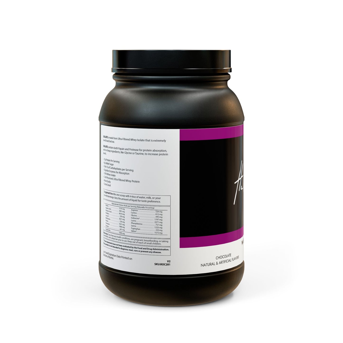 Hella Bad Whey Isolate Protein (907g, 2lb)